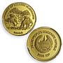 Laos 2000 kip Million Elephants Dynasty Animals History PR70 PCGS gold coin 2000