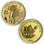 Myanmar 300 kyats Year of the Tiger Lunar Calendar PR68 PCGS gold coin 1998