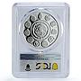 Mexico 5 pesos Man Horse Paso Muerte Ibero-American PR68 PCGS silver coin 2000