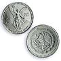 Mexico 1/10 onza Libertad Angel of Independence MS69 PCGS silver coin 1992