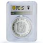 Philippines 1000 piso Leyte Gulf MacArthur History PR67 PCGS silver coin 1994