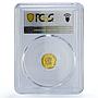 Sao Tome 1000 dobras Princess Diana History Politics PR69 PCGS gold coin 1997