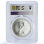 Canada 5 dollars Maple Leaf SML Bullion Coinage MS68 PCGS silver coin 1988
