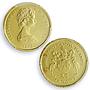 Turks and Caicos Islands 25 crowns Elizabeth II Matte MS69 PCGS gold coin 1975