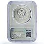 Vietnam 100 dong Dragon Boat Ship History Seafaring MS69 NGC silver coin 1988