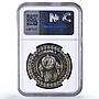Bulgaria 10 leva Skiing Probe I Pattern Olympics PF69 NGC CuNi coin 1984