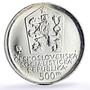 Czechoslovakia 500 korun Ludovit Stur Composer Music silver coin 1981