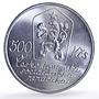 Czechoslovakia 500 korun Josef Lada Painter Art silver coin 1987