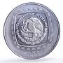 Mexico 5 pesos Senor De Las Limas Precolombina Olmec silver coin 1998
