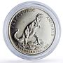 Laos 10 kip Tyrannosaurus Rex Prehistoric Animals Dinosaurs CuNi coin 1993