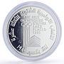 Lebanon 10 livres Lake Placid Olympics Piefort Sports proof silver coin 1980