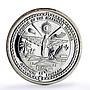 Marshall Islands 10 dollars Louganis Perfect 10 Diving Sports silver coin 1988
