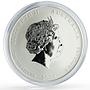 Australia 2 dollars Year of the Mouse Lunar Series 2 BU 2 oz silver coin 2008