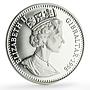 Gibraltar 1 royal Bulldog Dog Homes Pets Animals proof silver coin 1996