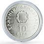 Greece 10 euro Socrates Hellenic Culture Philosophers proof silver coin 2012