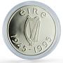 Ireland 1 pound United Nations UN Dove Birds History proof silver coin 1995