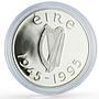 Ireland 1 pound United Nations UN Dove Birds History proof silver coin 1995