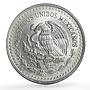Mexico 1/4 onza Libertad Angel of Independence silver coin 1992
