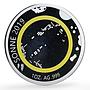Togo 1000 francs Sun Sonne Solar System Planets Space proof silver coin 2019