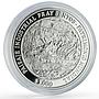 Uruguay 1000 pesos Fray Bentos Factory Plant Industry proof silver coin 2016