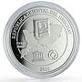 Uruguay 1000 pesos Fray Bentos Factory Plant Industry proof silver coin 2016