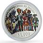 Uruguay 1000 pesos La Murga Carnival Music Dances Culture proof silver coin 2020