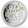 Uruguay 1000 pesos La Murga Carnival Music Dances Culture proof silver coin 2020