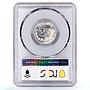 Italy 25 centesimi King Victor Emmanuel III Coinage MS64 PCGS CuNi coin 1902