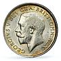 Great Britain 1 shilling King George V Coinage KM-816 MS62 PCGS silver coin 1916