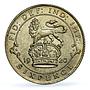 Great Britain 6 pence King George V Coinage KM-815a MS64 PCGS silver coin 1920