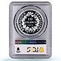 France 10 francs Hercules Liberty Equality Fraternity MS69 PCGS silver coin 1972