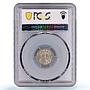 Iceland 25 aurar King Christian X Coinage Near 7 KM-2.1 MS63 PCGS CuNi coin 1937