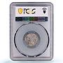 Norway 2 skilling King Christian VII Coinage KM-270 AU58 PCGS billon coin 1807