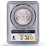 Portugal 500 reis King Charles Carlos I Coinage KM-535 UNC PCGS silver coin 1891