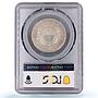 Switzerland 5 francs Fribourg Shooting Festival Thaler MS64 PCGS Ag coin 1934