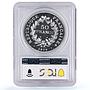 France 50 francs Hercules Liberty Egality Piefort SP69 PCGS silver coin 1979