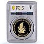 Mexico Emiliano Zapata 100th Anniversary Chiapas PR69 PCGS brass medal 2019