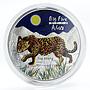Congo set 5 coins Big Five African Animals colored silver coins 2008