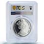 Gibraltar 1 royal Four Cherubs Angels Faith Religion PR69 PCGS silver coin 1999