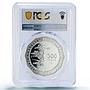 Kazakhstan 500 tenge Golden Deer Nomads Treasures Art PR70 PCGS silver coin 2004
