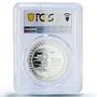 Kazakhstan 500 tenge Lying Argali Nomads Treasures PR70 PCGS silver coin 2013