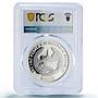 Laos 15000 kip Silver Dragon Fish Arowana Fauna PR69 PCGS silver coin 2000