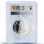 Thailand 200 baht UNICEF Save the Children Child Year PR67 PCGS silver coin 1981