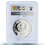 Vietnam 10000 dong Goat Year Lunar Calendar Colored PR68 PCGS silver coin 2003