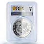 Belarus 20 roubles Liberation From Nazi Child Cranes PR70 PCGS silver coin 2009