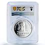 China 10 yuan Cao Pi Three Kingdoms Literature PR70 PCGS silver coin 1996