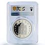 China Macau 100 patacas Dog Year Lunar Calendar PR68 PCGS silver coin 1994