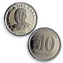 Paraguay 10 guaranies FAO World Food Day Garay Cow PR69 PCGS NiSteel coin 1980