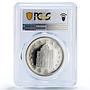China Macau 100 patacas Rabbit Year Lunar Calendar PR70 PCGS silver coin 1999