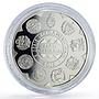 Spain Cultural Roots Ibero-American Series X Art silver token medal coin 2015